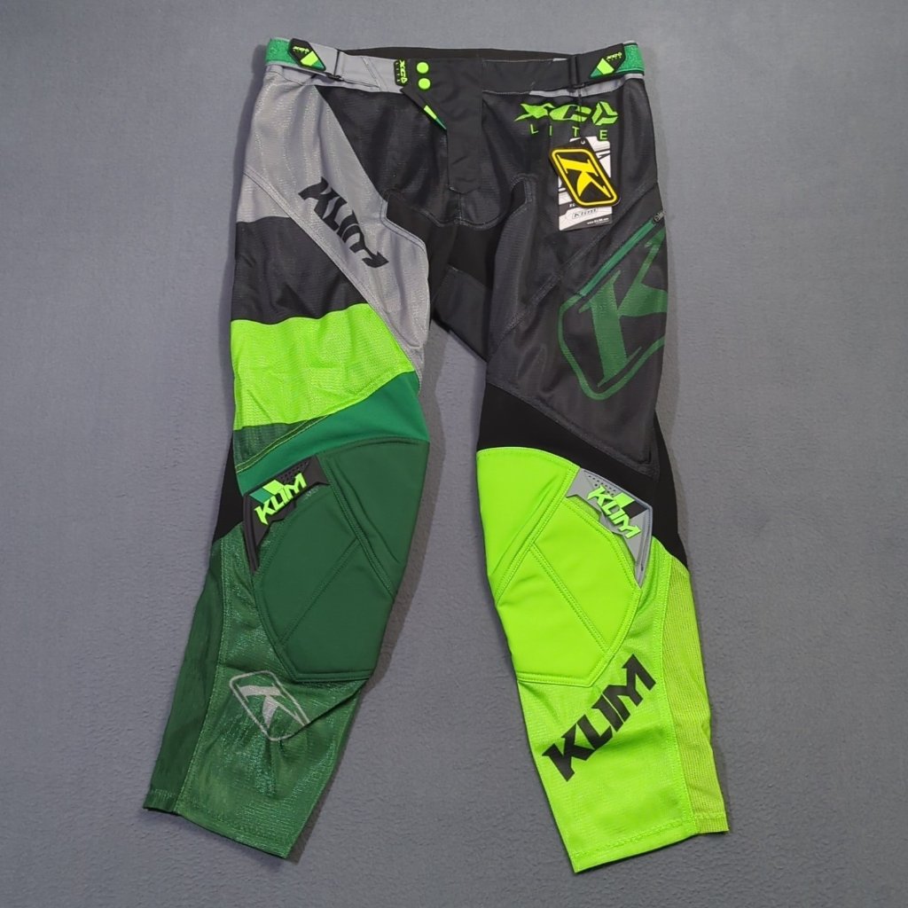 Klim Pants Men's 36 Green Electrik Gecko Xc Lite Pant Off-Road Motocross Nwt